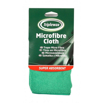Triplewax Car Microfibre Cloth Towel For Valeting Cleaning Polishing Drying from B&Q