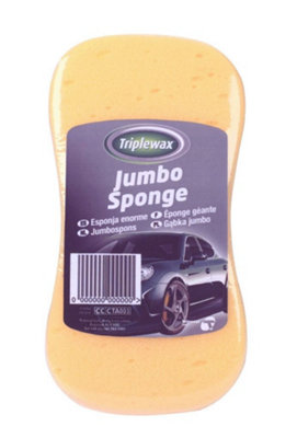 TriplewaxJumbo Sponge- Free Postage from B&Q