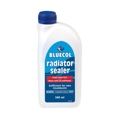 Bluecol Radiator Sealer Stops Leaks Repairs Leaking 500Ml from B&Q