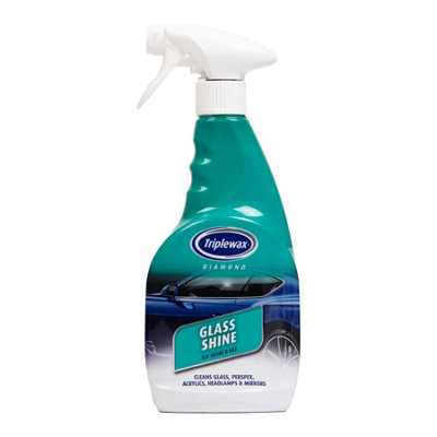 Triplewax Glass Shine Streak Free Glass Interior Exterior Window Cleaner 500Ml