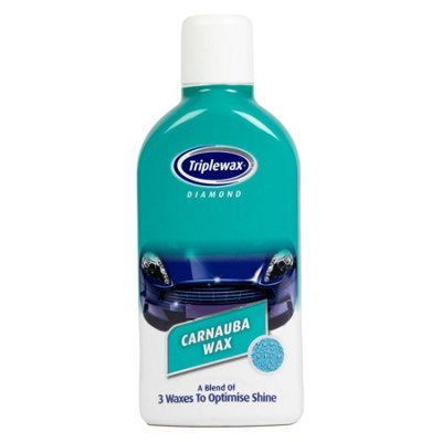 Triplewax Carnauba Wax Premium Formulation Protects & Polishes Mirror Shine 1L from B&Q