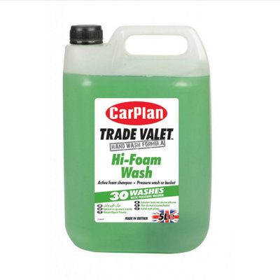 CarPlan Trade Hi Foam Wash Shampoo 5 Litre Active Foam 5L Car Clean Valet CFW005 - Image 5
