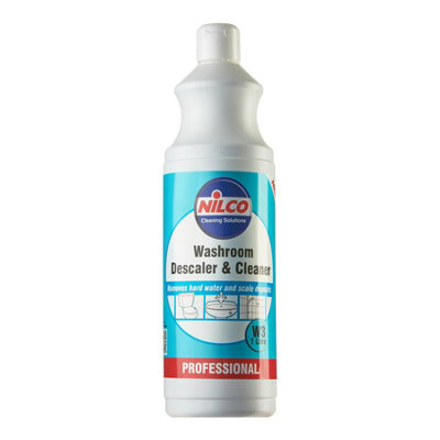 Nilco Washroom Descaler Bathroom Spray1L X6 Hard Water Treatment 6 Litres 6L from B&Q