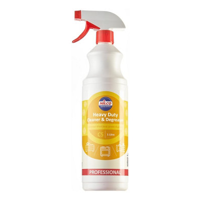 Nilco Heavy Duty Cleaner & Degreaser Spray Stripper 1L X6 Treatment 6 Litres 6L from B&Q