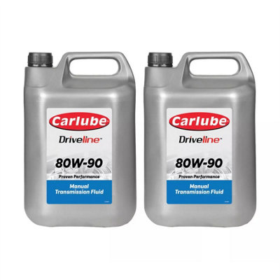 Carlube Driveline Mtf 80W90 Gl4 Manual Transmission Gearbox Fluid Oil 4.55L X2 from B&Q