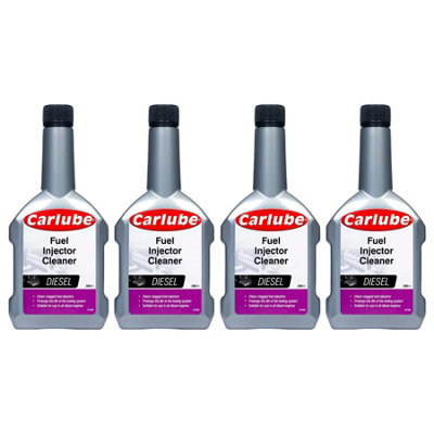 Carlube Diesel Injector Cleaner For Maximum Fuel System Efficiency 300Ml X4
