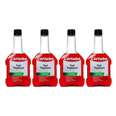 Carlube Petrol Treatment Maximum Fuel System Efficiency Reduce Emmision 300Ml X4 from B&Q