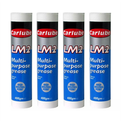 B&Q -  Multi Purpose Wheel Bearing Lithium Lm2 Based Grease Lubricant 400G  X4