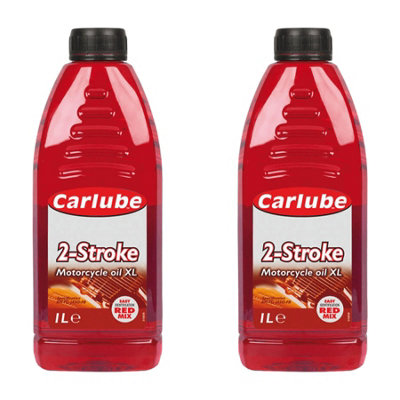 Carlube 2 Stroke Motor Cycle Bike Engine Oil Treatment 1 Litre Ltr Xst011 X2 from B&Q