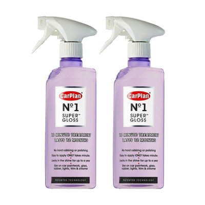 CarPlan Car Paint No Wax Polish Gloss Valeting Spray Sealant Smooth Finish 600Ml from B&Q