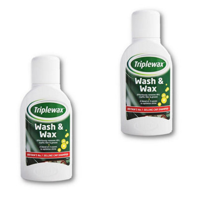 Triplewax Tcs501 Shampoo Car Cleaner Washing Extra Shine 500Ml X2 Valeting 0.5L from B&Q