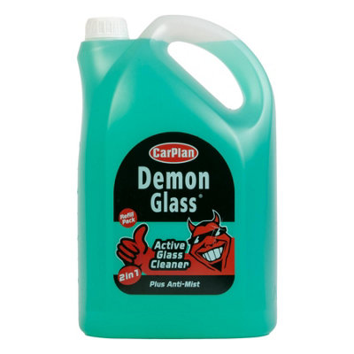 Carplan Glass Cleaner Streak Free Interior Exterior Demon Anti Mist Pack 5L