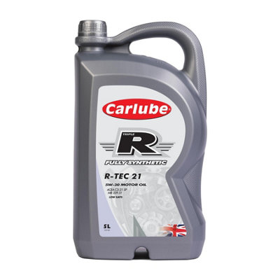 B&Q -  Engine Oil 5L Triple R 5W30 Longlife Fully Synthetic 5 Litres R-Tec 21