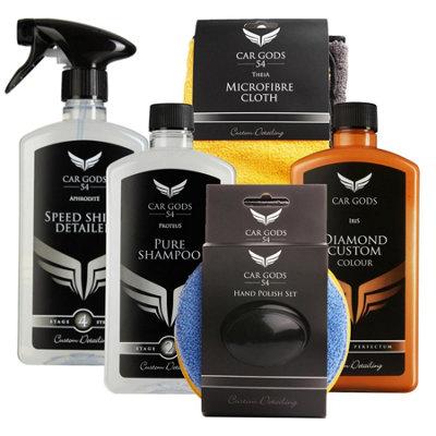 Car Gods Orange Colour Restorer & Scratch Remover Kit X16 Colours Available