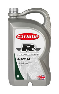 B&Q -  Engine Oil Triple R 5W30 C1 Fully Synthetic 5 Litre R-Tec 24 5L