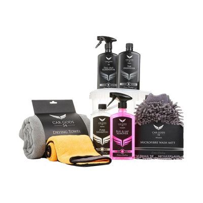 Car Gods Paintwork Prep Bug Sap Tar Iron Fallout Remover & Shampoo Car Wash Kit from B&Q