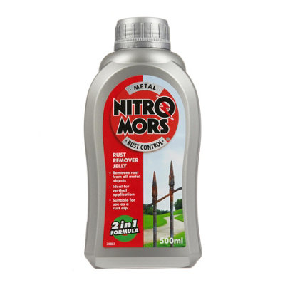 B&Q -  Rust Remover Surface Treatment Jelly 500Ml Metal Rust Control