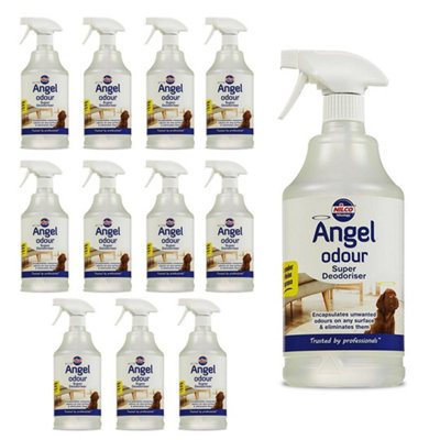 Nilco Angel Odour 12L Super Deodoriser Foul Odour Remover Eliminator 12X 1 Litre from B&Q