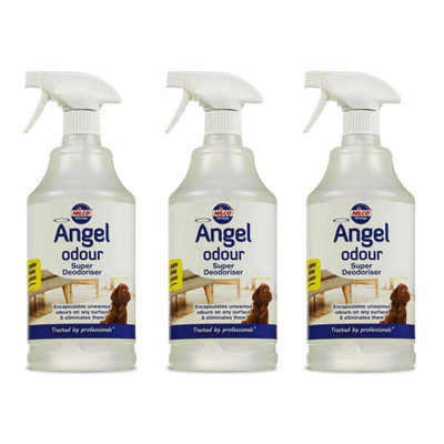 Nilco Angel Odour 3L Super Deodoriser Foul Odour Remover Eliminator 3X 1 Litre from B&Q