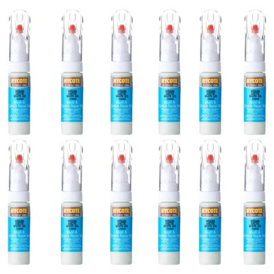 Hycote White Colour Touch Up Brush Paint Xcns406 Nissan Arctic 326 X12 12.5Ml