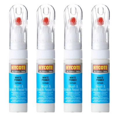 Hycote White Touch Up Brush Xcpb309 Paint Primer X4 12.5Ml
