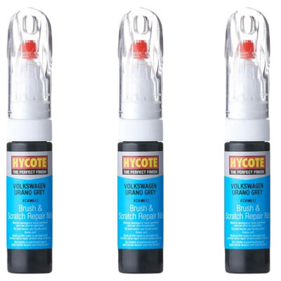 Hycote Colour Touch Up Brush Paint Xcvw612 Volkswagen Urano Grey 12.5Ml X3 from B&Q