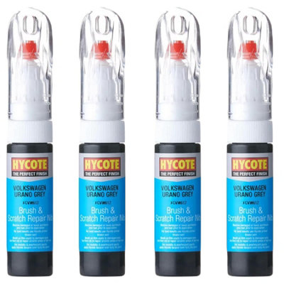 Hycote Colour Touch Up Brush Paint Xcvw612 Volkswagen Urano Grey 12.5Ml X4 from B&Q