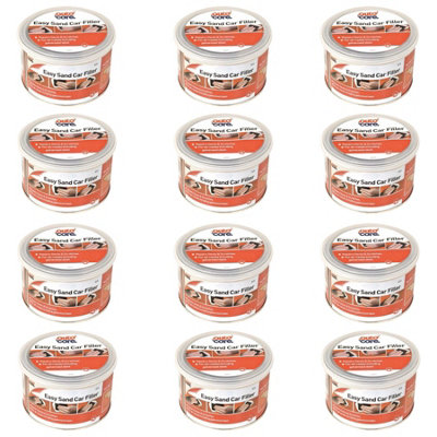 Autocare 12X Easy Sand Car Filler 250Ml Car Body Repairs Dents Scratch Repair