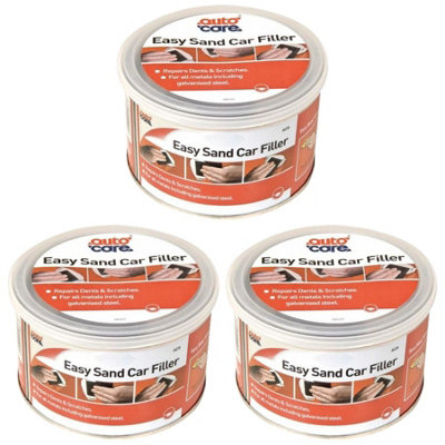 Autocare 3X Easy Sand Car Filler 250Ml Car Body Repairs Dents Scratch Repair