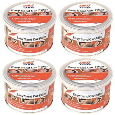Autocare 4X Easy Sand Car Filler 250Ml Car Body Repairs Dents Scratch Repair