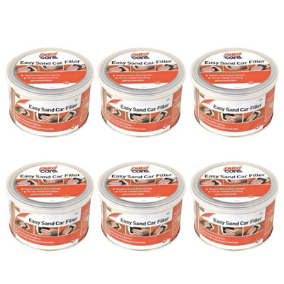 6X Autocare Easy Sand Car Filler 250Ml Car Body Repairs Dents Scratch Repair from B&Q