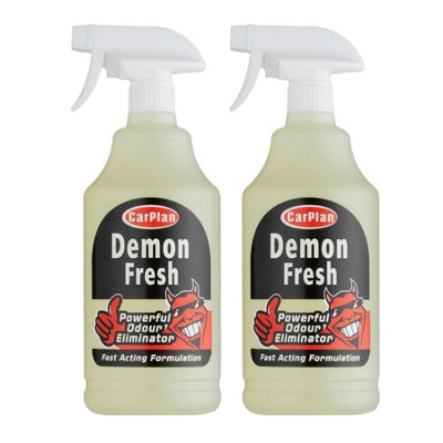Carplan Demon Fresh Powerful Odour Eliminator Air Freshener Spray 1L X2 from B&Q