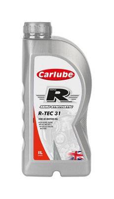 Carlube 4X Engine Oil 1L Triple R 10W40 A3 B4 Semi Synthetic 1 Litre R-Tec 31
