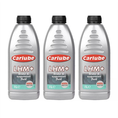 B&Q -  Lhm Brake & Suspension Fluid For Citroen And Rolls Royce Bentley 1Ltr X3