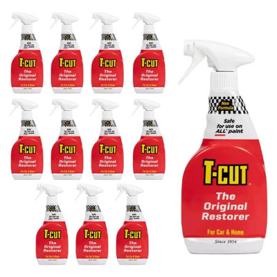 12X T-Cut Original Trigger Solution Colour Paint Restorer 500Ml