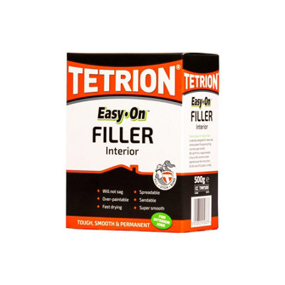 Tetrion Inetrior Surface Filler Wood Stone Concrete Bricks Metal 500G X3 from B&Q