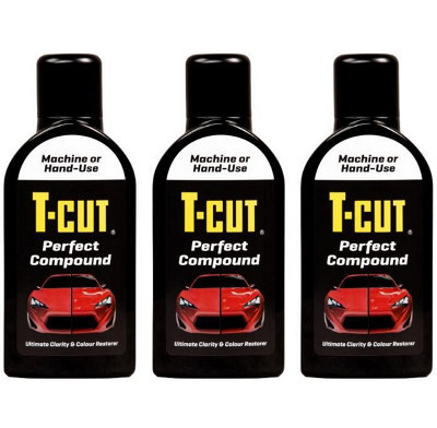 T-Cut Perfect Compound Paint Colour Restorer Removes Swirl Marks 500Ml X3 from B&Q