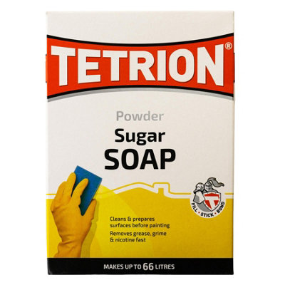 Tetrion Sugar Soap Powder 1.5Kg Decoration Surface Cleaner Cleaning X 3 from B&Q