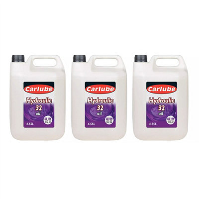 Carlube Xfp455 Industrial Hydraulic Iso 32 Gear Pump Machine Oil 4.55L X3 from B&Q