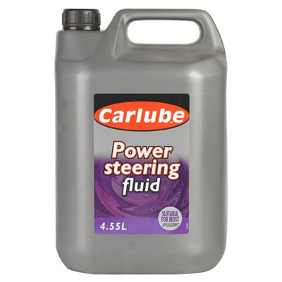 Carlube Power Steering Fluid Hydraulic Lubricant Treatment 4.55L Litre X3 from B&Q