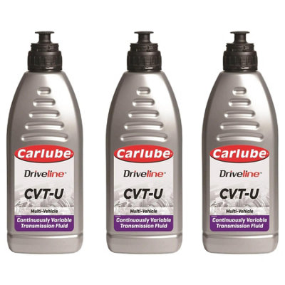 B&Q -  Cvt-U Continuosly Variable Transmission Gearbox Oil Fluid 1L X3