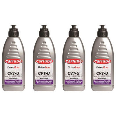 B&Q -  Cvt-U Continuosly Variable Transmission Gearbox Oil Fluid 1L X4