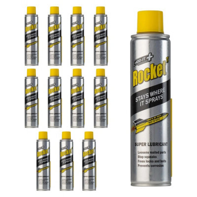 Rocket Tt Multi-Use Super Lubricant Water Displacement Wd Solution 12X 300Ml Straw from B&Q