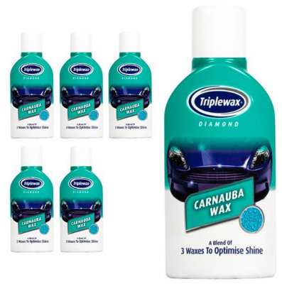 Triplewax Carnauba Wax Premium Formulation Protect & Polish Mirror Shine 1L X6 from B&Q
