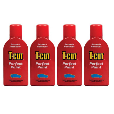 T-Cut Perfect Paint Blemish Swirl Remover Car Paint Rejuvenate Surfaces 500Ml X4 from B&Q