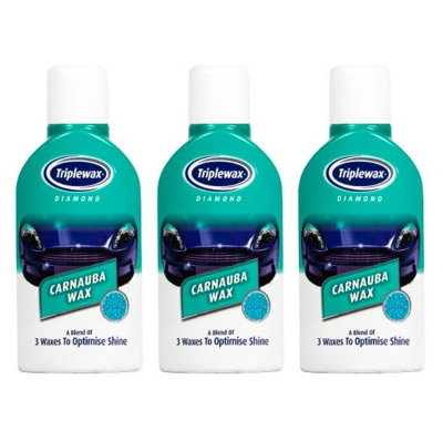 Triplewax Carnauba Wax Premium Formulation Protect & Polish Mirror Shine 1L X3 from B&Q