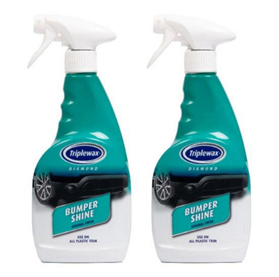 Triplewax Bumper Shine New Look Suitable For Plastic Bumpers & Trim 500Ml X2 from B&Q