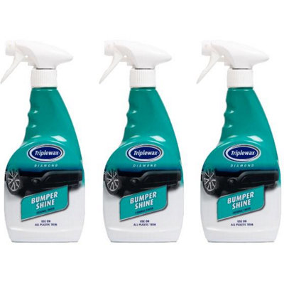 Triplewax Bumper Shine New Look Suitable For Plastic Bumpers & Trim 500Ml X3 from B&Q