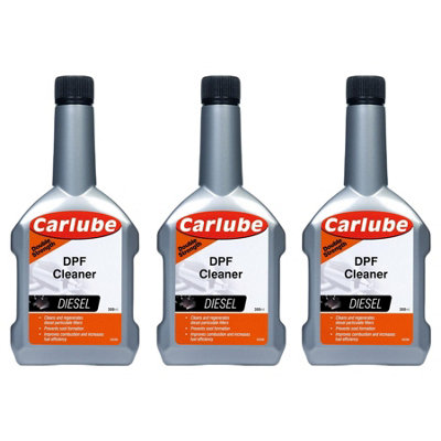 Carlube Diesel Particulate Filter Dpf Cleaner Double Strength 300Ml X3 from B&Q