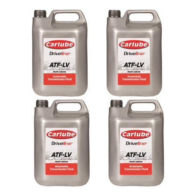 Carlube Driveline Atf-Lv Automatic Transmission Fluid Low Viscosity 4.55L X4 from B&Q